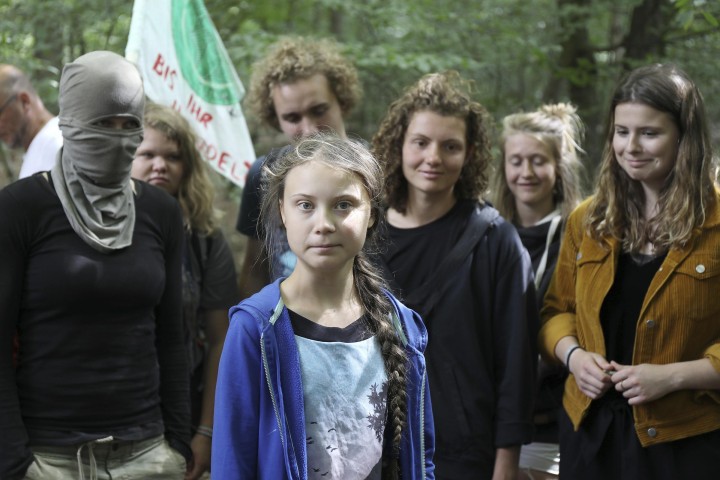 Greta Thunberg, on German coal mine visit, questions 2038 fuel exit date